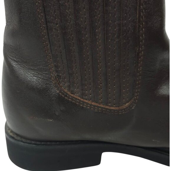 Establo Ankle Boot Mens Size US 8 Mex 27 EU 41 Pull On Brown Leather Style 555 main image 7